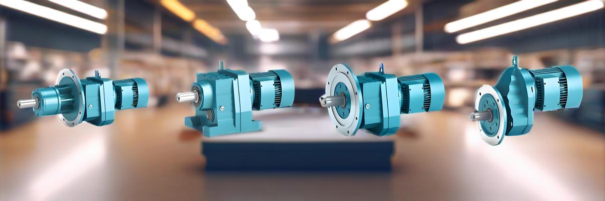 Inline Helical Gear Motor