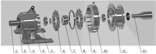 Core Components of a Cycloid Reducer