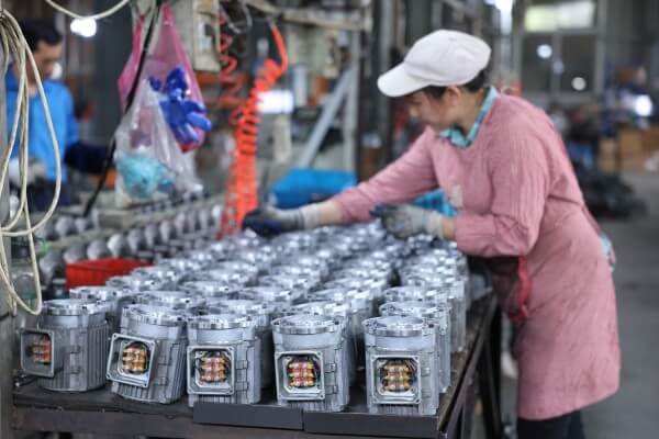 Motor Housing and Cooling System ng 3 Phase AC Induction Motor