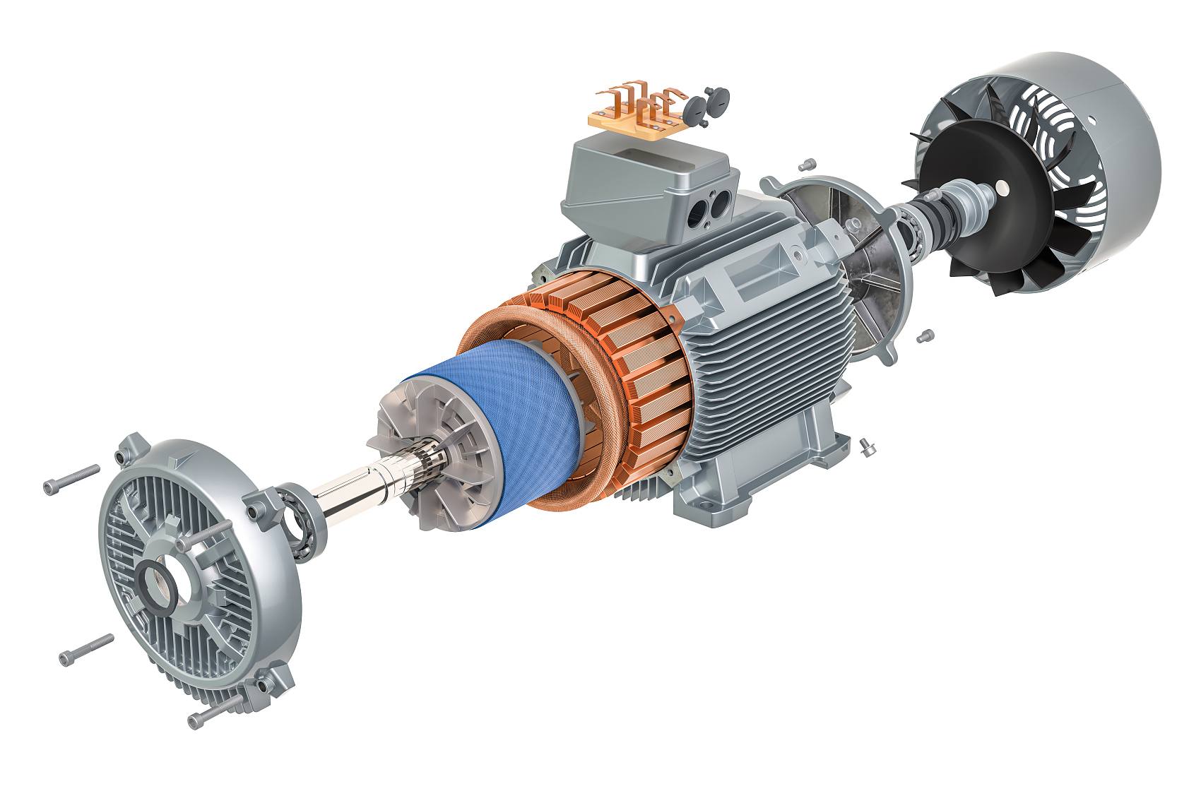 2-Pole vs 4-Pole vs 6-Pole vs 8-Pole Motors: Speed, Torque & Applications